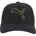 thumbnail image 1 of PUMA Evercat Dillon 2.0 Stretch Fit Cap Black/Gold Large/X-Large, 1 of 3