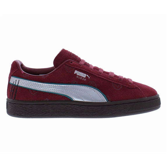 PUMA Kids Boys Suede 2 X Op Lace Up Sneakers Shoes Casual - Red - Size 7 M