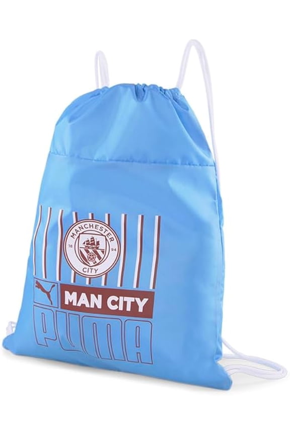 MCFC Core Gymsack [light blue/intense red]