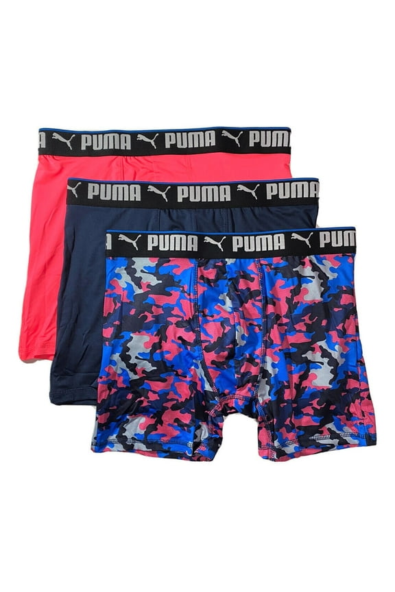 MEN'S 3 PACK - PHG PINK CAMO XLARGE - BOXER BRIEF UNDERWEAR PERFORMANCE