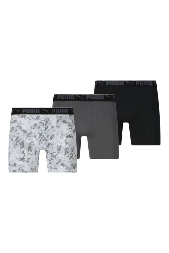 MEN'S 3 PACK - PHG 231 - WHITE CAMO MEDIUM - BOXER BRIEF UNDERWEAR PERFO