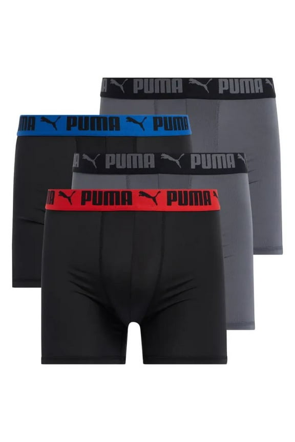 MEN'S 4 PACK - BBOX 243 MULTI 2 LARGE - BOXER BRIEF UNDERWEAR PERFORMANCE