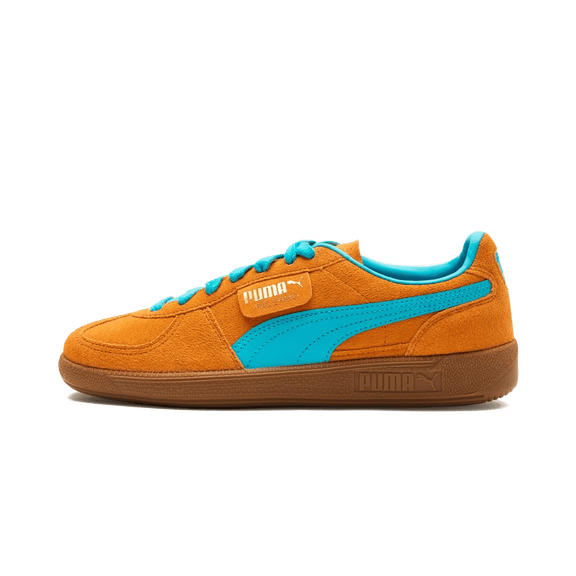 PUMA MENS Palermo "Dark Cheddar Bright Aqua" 396463 13 396463 13 from Stadium Goods