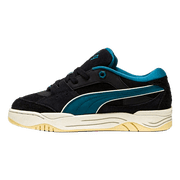 PUMA MENS Play Loud Puma 180 "Puma Black/Cold Green" 398414 01 398414 01 from Stadium Goods