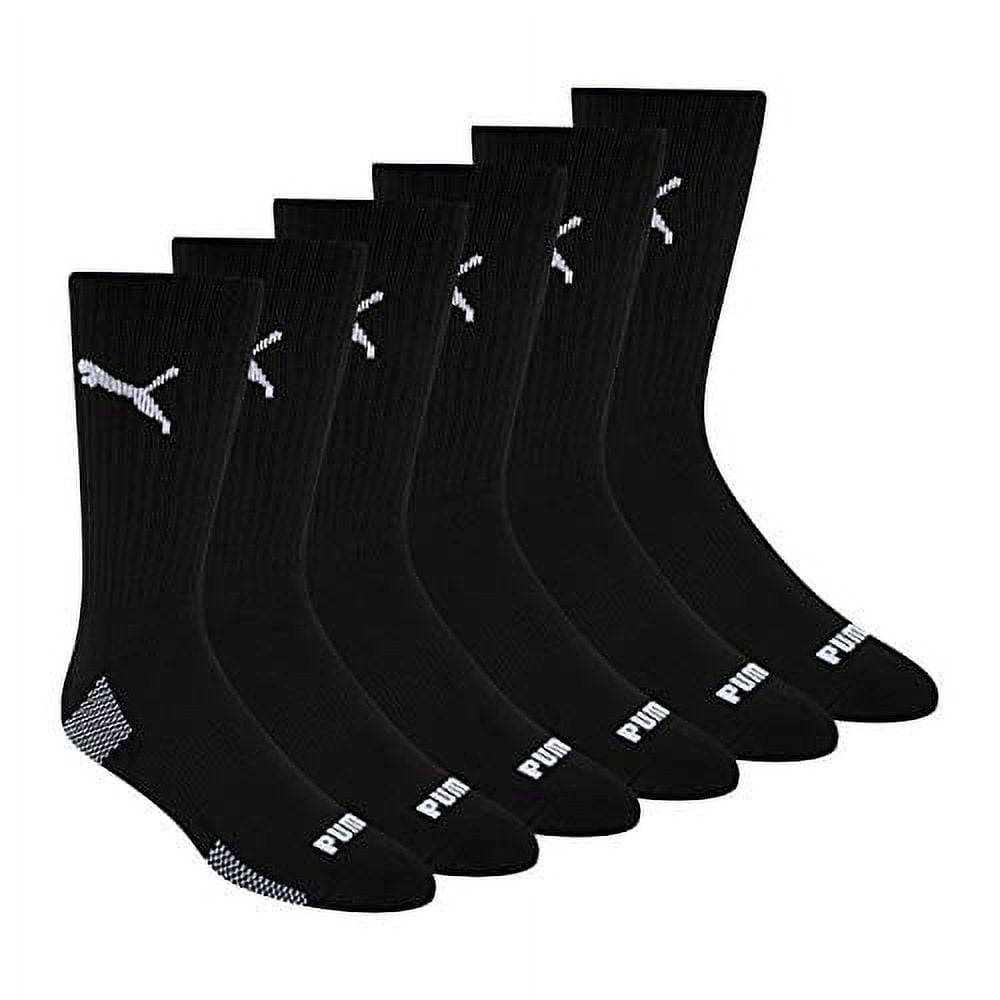 PUMA Lot de 6 paires de chaussettes pour homme PUMA pour homme, blanc, 10  13 US 