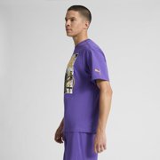 PUMA Men's Basketball Graphic T-Shirt Team Violet - 63174203