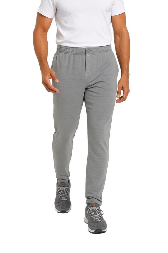 Men's CLOUDSPUN Golf Pants Size M (30X30) Gray UPF 50+ Lightweight Stretch