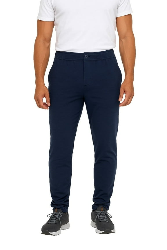 Men's CLOUDSPUN Golf Pants Size XL (35X29) Navy Blue UPF 50+ Stretch Fabric