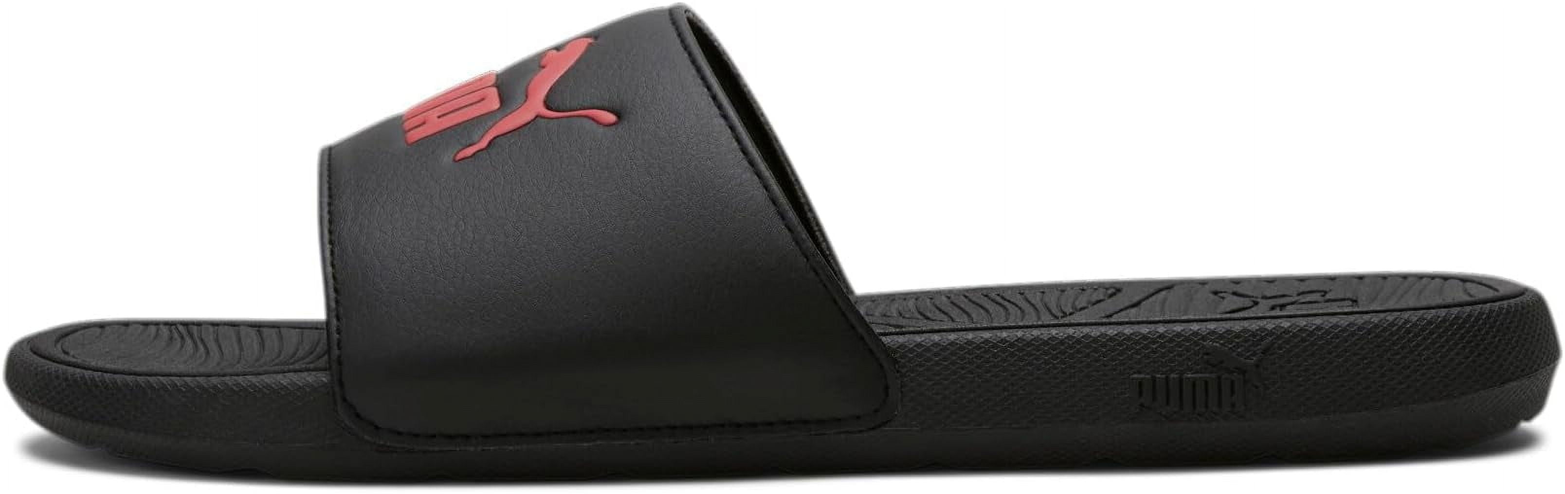 PUMA Men\'s Cool Cat Slide Sandal. Puma Black-Hight Risk Red.Size 10~11 PUMA Cool Cat BX Slide 38245902 - Shiekh main image 4