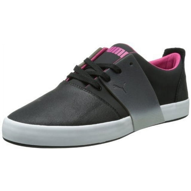 PUMA Men's EL Ace 3 Lo Dip Dye Classic Sneakers Shoes, Black / Beetroot Purple