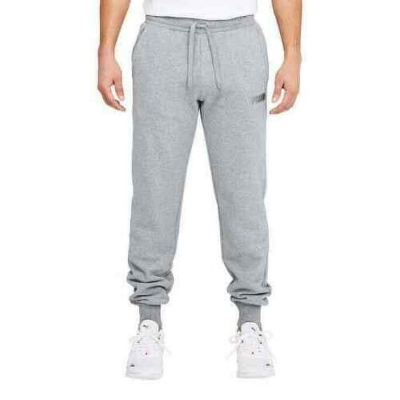 PUMA Men's Essentials Embossed Logo Fleece Jogger Sweatpants