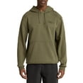 thumbnail image 1 of PUMA Men's Fleece Hoodie Pullover with Kangaroo Pocket (US, Alpha, Small, Regular, Regular, Black), 1 of 4