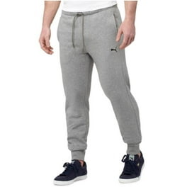 PUMA Men s French Terry Jogger Drawstring Sweatpants in Solid Navy Size Medium Walmart