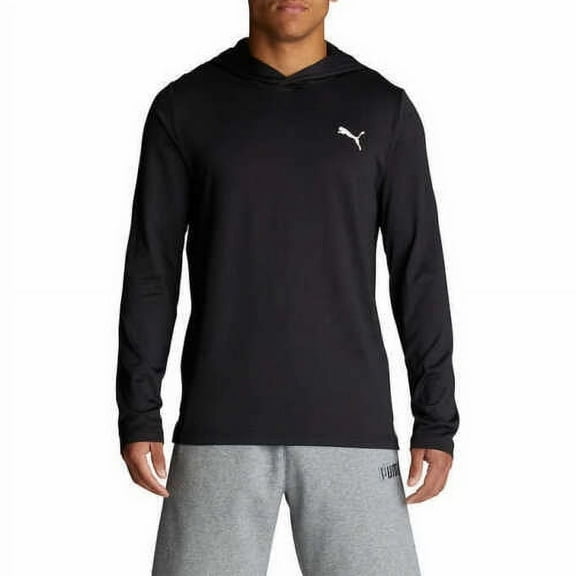 PUMA Men’s Long Sleeve Regular Fit Lightweight Performance Hoodie