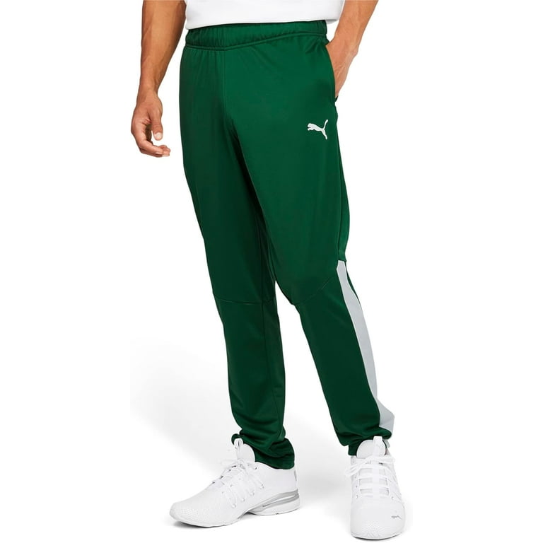 PUMA Men s Men s Contrast Pants 2.0 GRN S Walmart