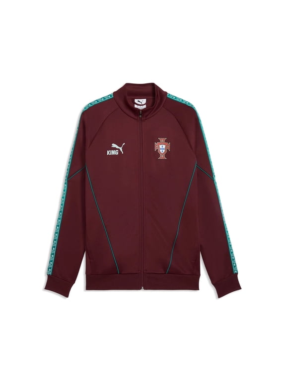 Men's Portugal KING Anthem Soccer Jacket, Size Small, Color Red