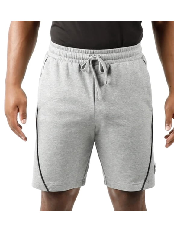 Men's Regular Fit Short with Pockets (US, Alpha, Large, Regular, Regular, Gray)