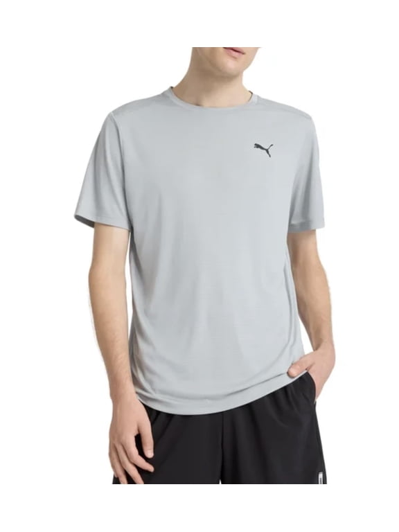 Men's Short Sleeve Active T-Shirt (US, Alpha, XX-Large, Regular, Regular, Gray)