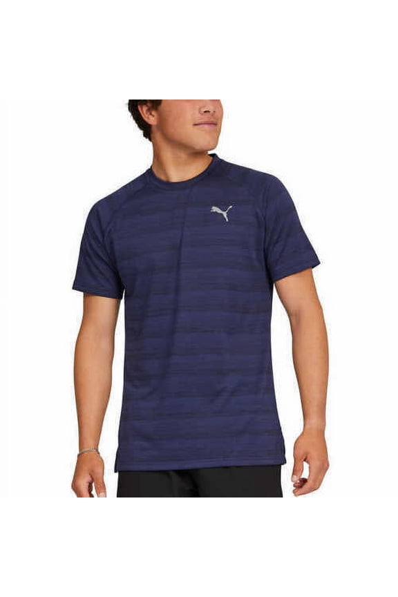 Men's Short Sleeve Pace T-Shirt( Peacoat Heather, XL)