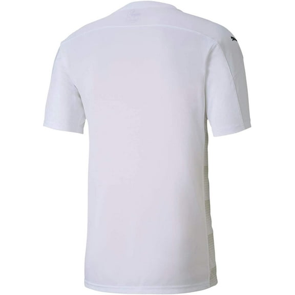 PUMA Men's Standard Teamfinal 21 Graphic Jersey, White/Gray Violet, Small