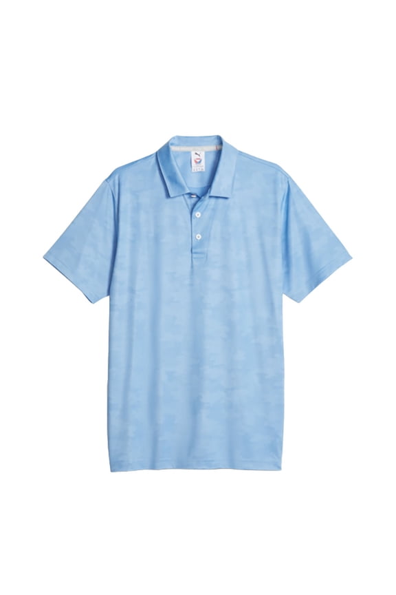 Men's Volition Camo Cover Golf Polo (Day Dream, L)