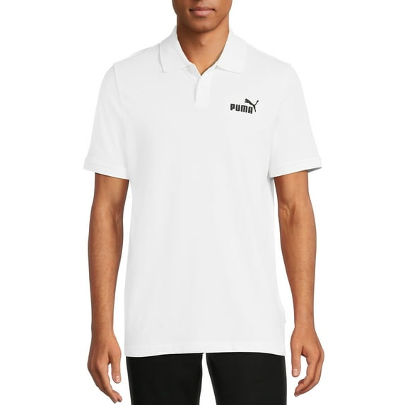 PUMA Men's and Big Men's Essential Logo Pique Polo Shirt, sizes S to 2XL