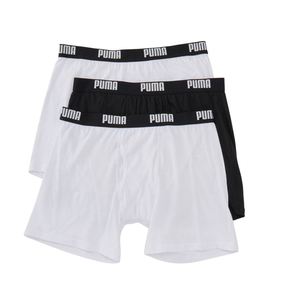 Men's PUMA Cotton Stretchy Underpants 2 Pack Multipack Underwear