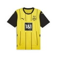 thumbnail image 1 of PUMA Mens BVB Crew Neck Short Sleeve Home Jersey Stadium Casual - Yellow - Size XL, 1 of 2