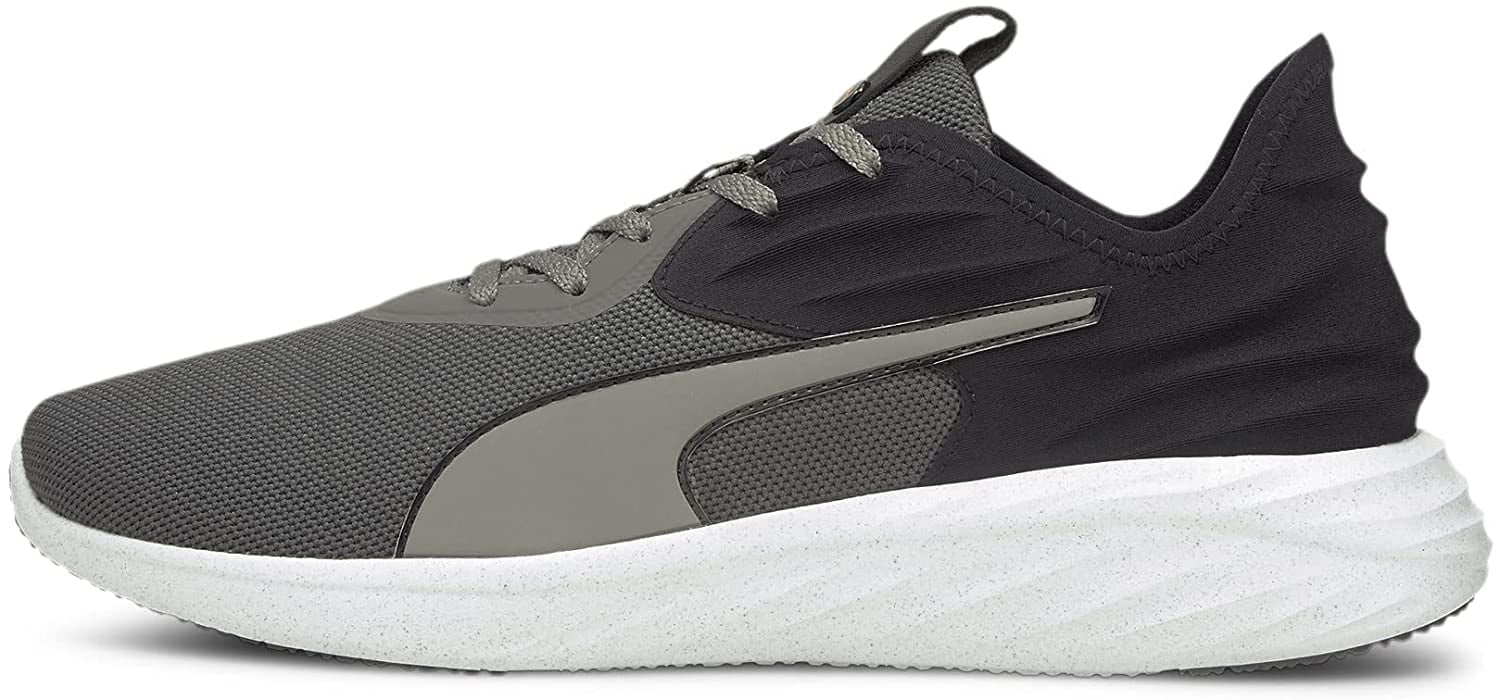 Men's Puma Better Foam Emerge 3D Castlerock-Black-Orange (195163 02) - 13