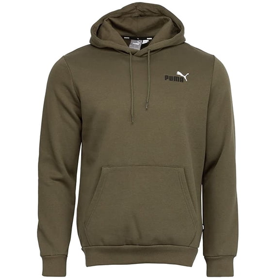 PUMA Mens Embroidered Logo Hoodie;Small