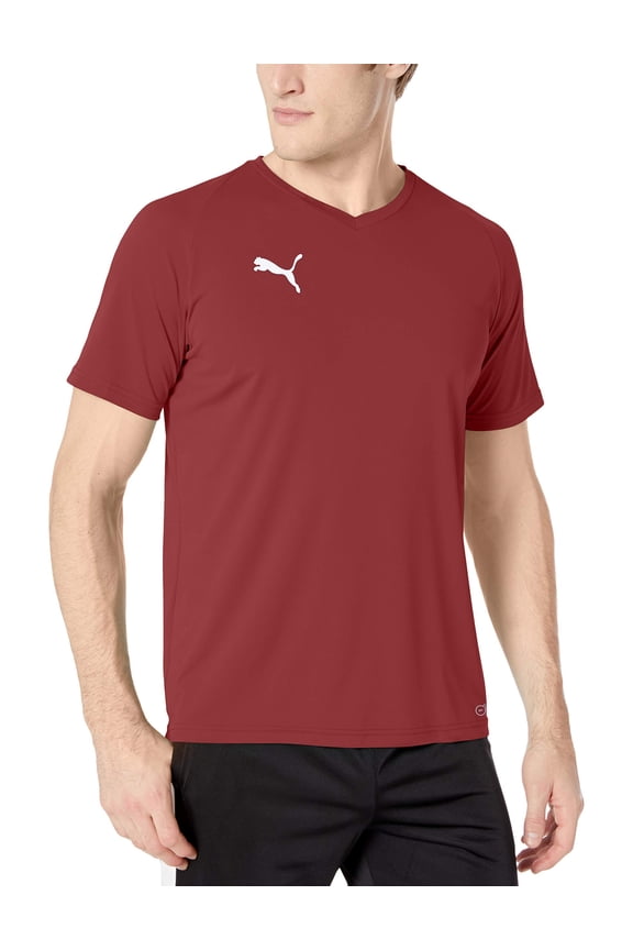 Mens Liga Core Jersey - Prism Violet/White - Small