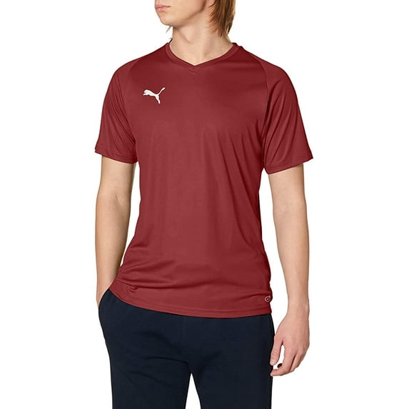 PUMA Mens Liga Core Jersey - Prism Violet/White - XX-Large