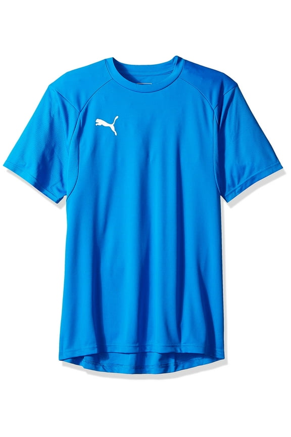 Mens Liga Training Jersey - Electric Blue Lemonade/White - Small