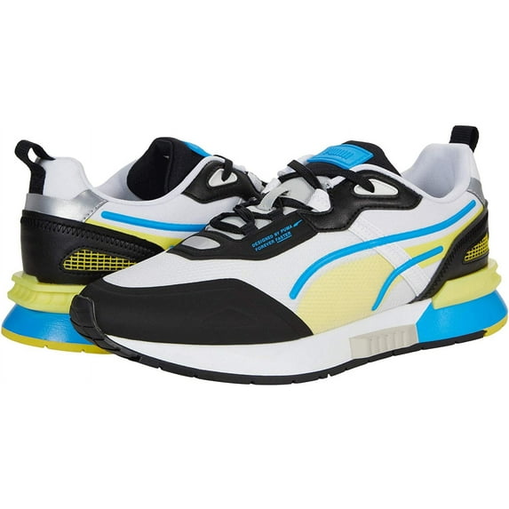 PUMA Mens Mirage Tech Sneaker WHT/B-10