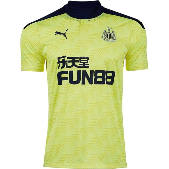PUMA Mens Newcastle United Away Football T-Shirt 20/21 Yellow X-Large
