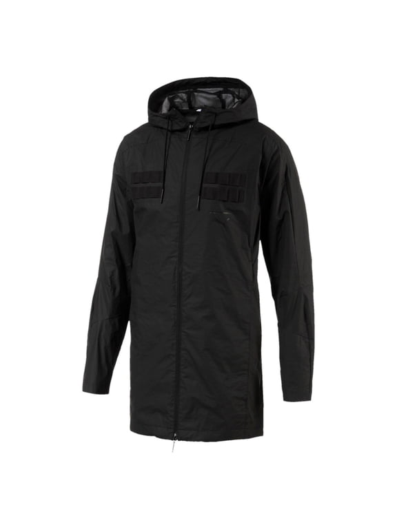 - Mens Pace Lab Hood Jacket, Size: Large, Color: Puma Black