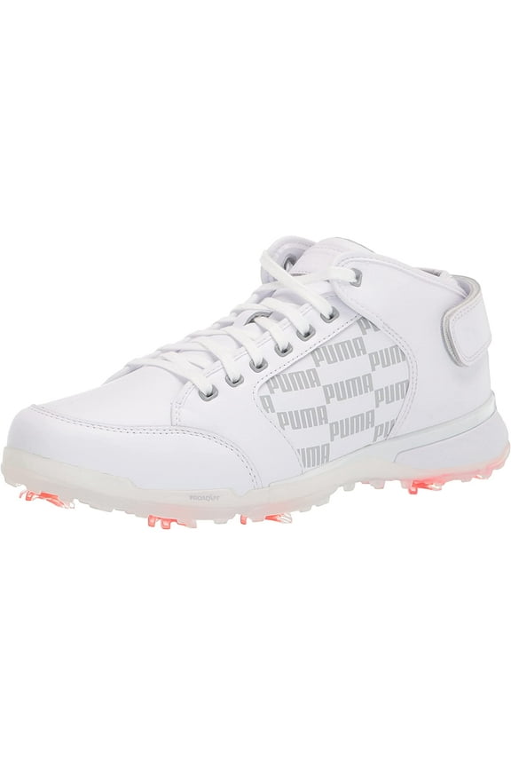 Mens Proadapt Delta Mid Golf Shoe 9.5 Puma White-high Rise