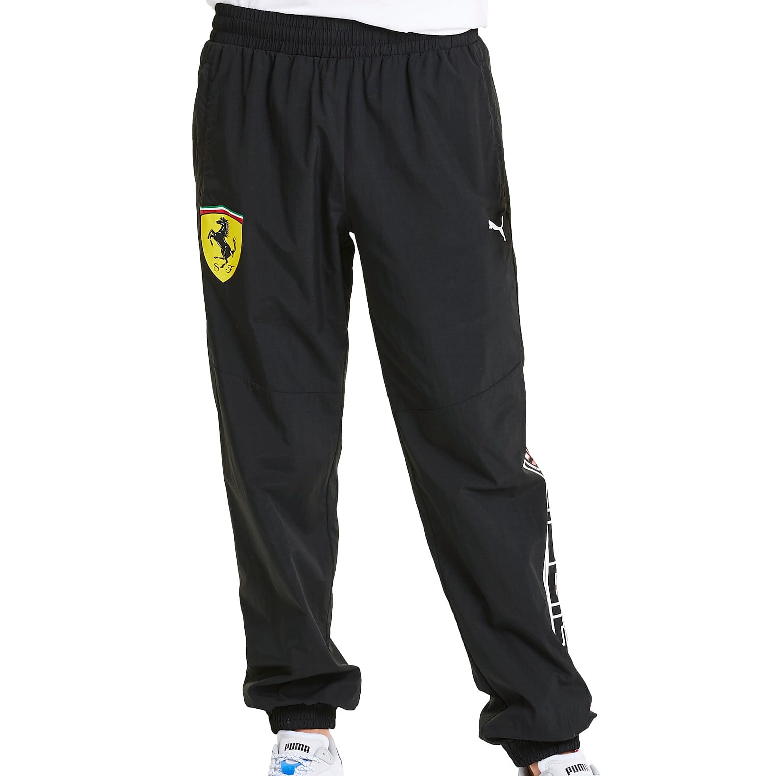 Ferrari Drawstring-waist Trousers In Black | ModeSens