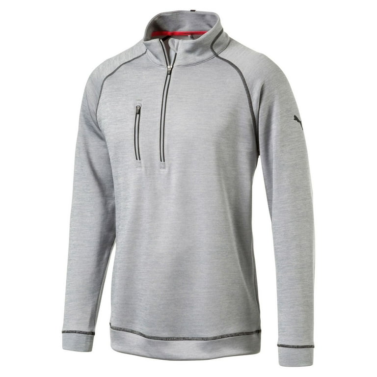 Puma men's elevated pwrwarm 1/4-zip pullover cheap