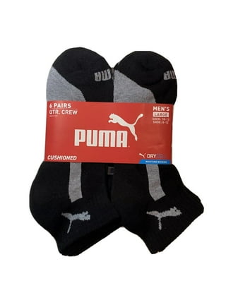 PUMA Mixte Puma Unisex Bwt Quarter Socks (2 Pack) Chaussettes,  Blanc/Gris/Noir, 43-46 EU
