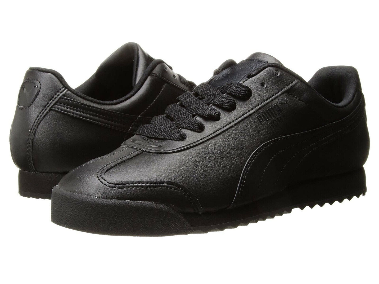 PUMA Roma Basic Low Lace-Up Sneakers for Men, Black, Guatemala Ubuy - Main Image
