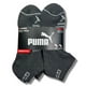 thumbnail image 1 of PUMA SOCKS MEN'S - QUARTER CUT - GLEE 253 - GRAY GRAY - LARGE (10-13) PACK 6 XX, 1 of 2