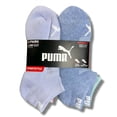 thumbnail image 1 of PUMA SOCKS WOMEN'S - LOW CUT 243 - SOLID 3 - BLUE BLUE - SHOE SZ 5-9.5 - PACK 6, 1 of 2