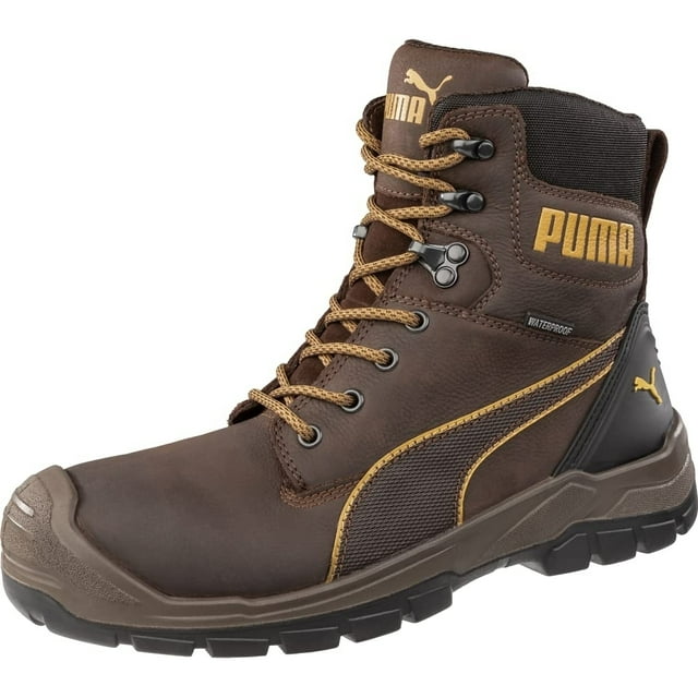 PUMA Safety Men's Conquest 7" Work Boot Composite Toe Slip Resistant