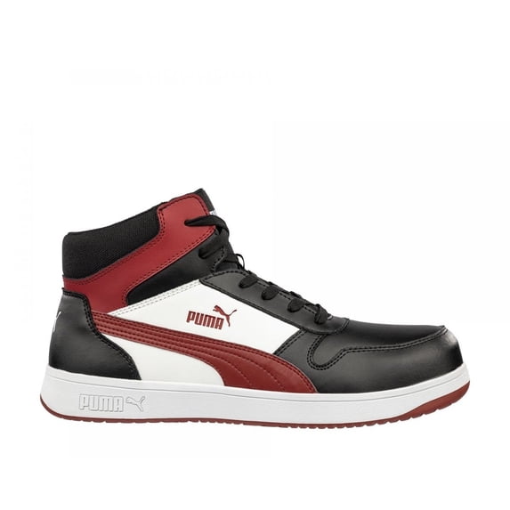 PUMA Safety Mens Black Red Composite Toe Waterproof Work Boot 630055