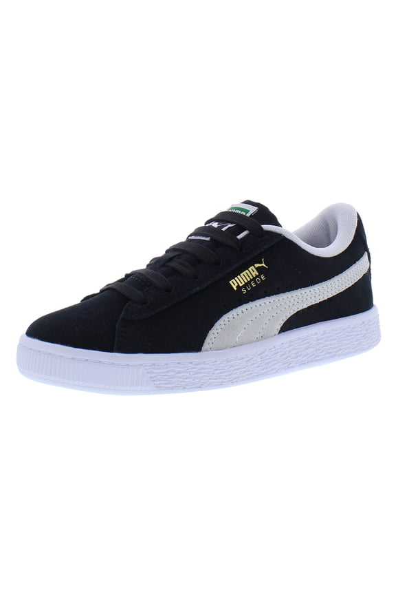 Suede Classic XXI PS Boys Shoes Size 10.5, Color: Black/White