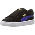 thumbnail image 1 of PUMA Unisex-Kids Suede Heart Snk, Black/Baja Blue,6.5 M US Big Kid, 1 of 7