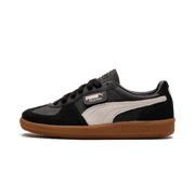 PUMA WOMENS PALERMO LEATHER Womens "PUMA BLACK / FEATHER GRAY / GUM" 39764703 39764703 from Stadium Goods