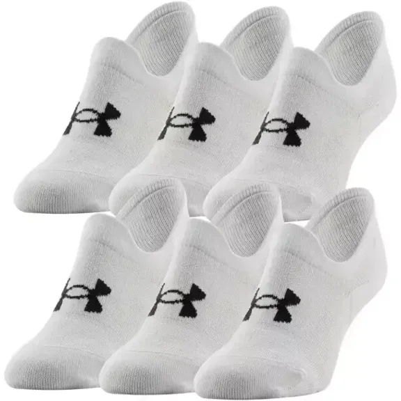 Under Armour Unisex Men Women Ultra Low Tab No-show Socks, 6-Pairs, M L