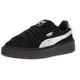 thumbnail image 1 of PUMA Women's Basket Platform Explosive Fashion Sneaker, Black, 1 of 6